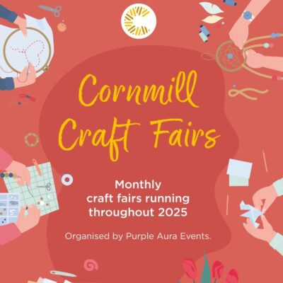 cornmill craft fairs graphic